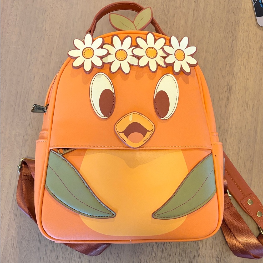 Orange Bird flower and garden Loungefly